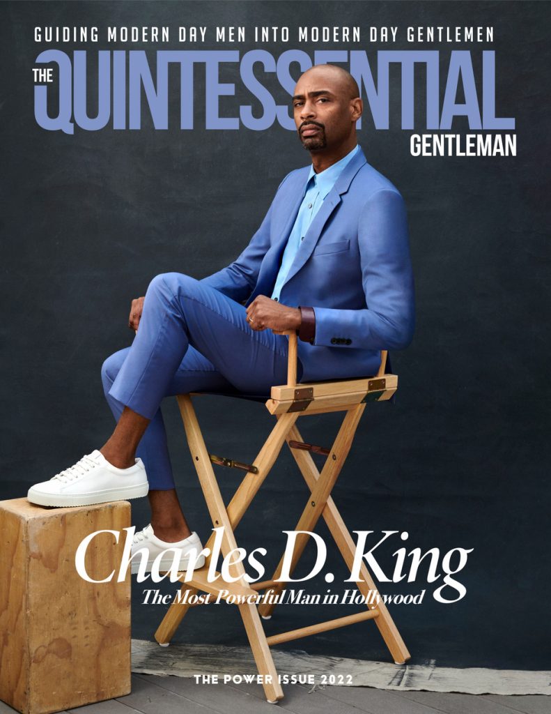 "The Quintessential Gentleman" Charles D. King Cover. Courtesy QG.