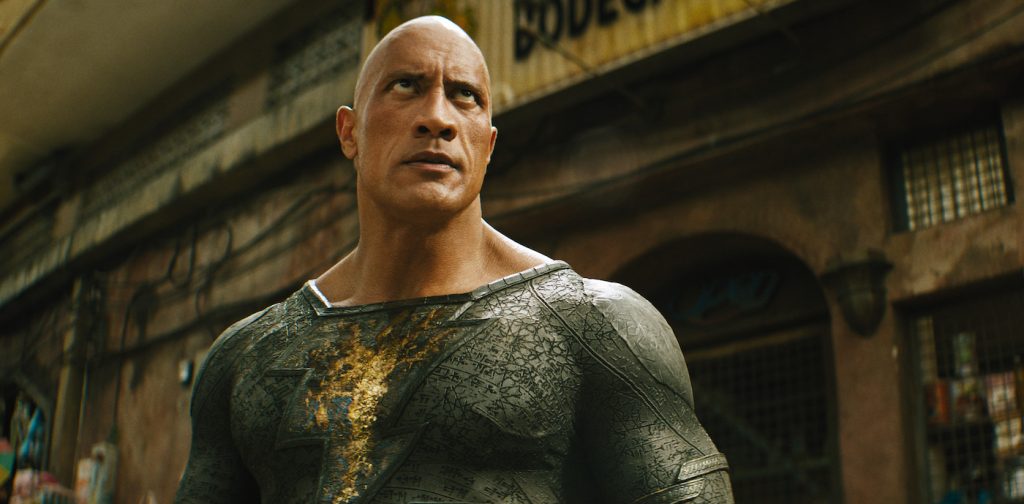 Caption: DWAYNE JOHNSON on the set of New Line Cinema’s action adventure “BLACK ADAM,” a Warner Bros. Pictures release. Photo Credit: Courtesy Warner Bros. Pictures