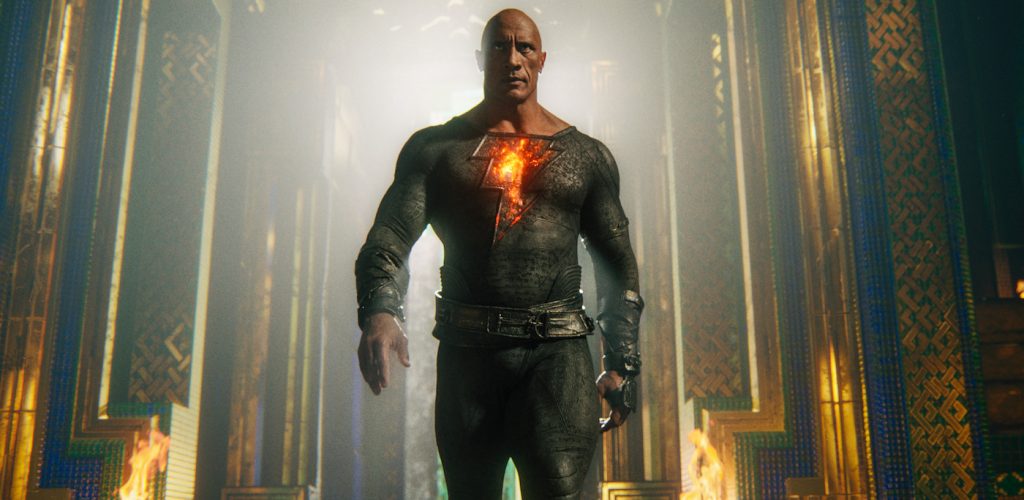 Caption: DWAYNE JOHNSON as Black Adam in New Line Cinema’s action adventure “BLACK ADAM,” a Warner Bros. Pictures release. Photo Credit: Courtesy Warner Bros. Pictures