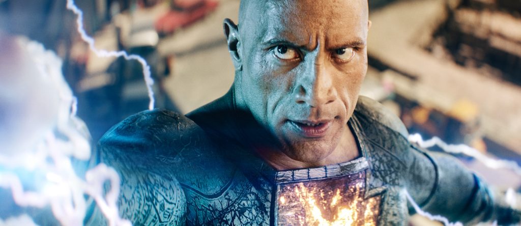 Caption: DWAYNE JOHNSON as Black Adam in New Line Cinema’s action adventure “BLACK ADAM,” a Warner Bros. Pictures release. Photo Credit: Courtesy Warner Bros. Pictures