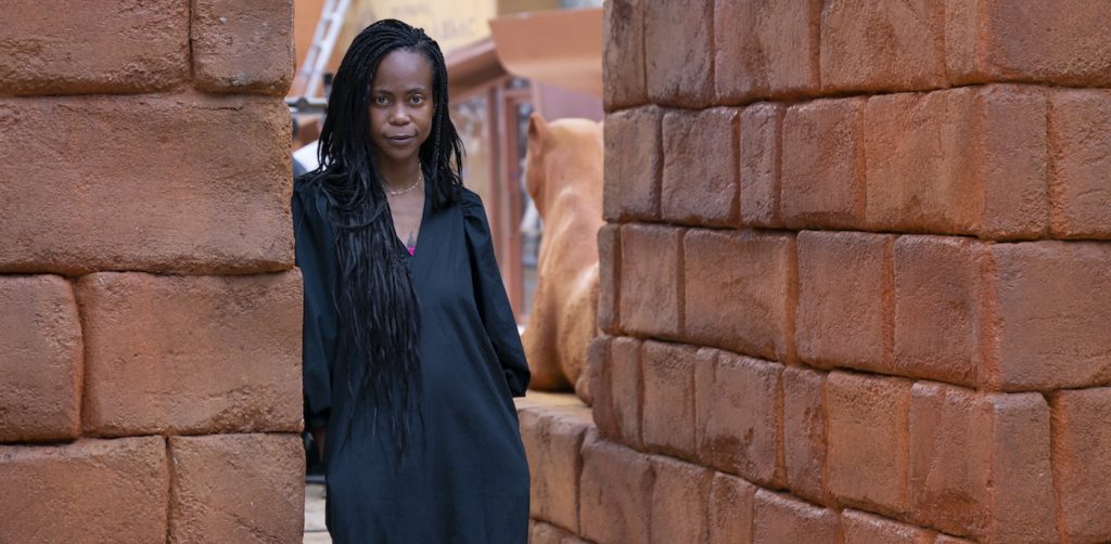 Production Designer Hannah Beachler behind the scenes of Marvel Studios' BLACK PANTHER WAKANDA FOREVER. Photo by Eli Adé. © 2022 MARVEL.