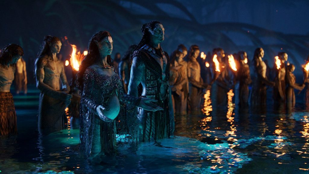 A scene from "Avatar: Way of Water." Courtesy 20th Century Studios.