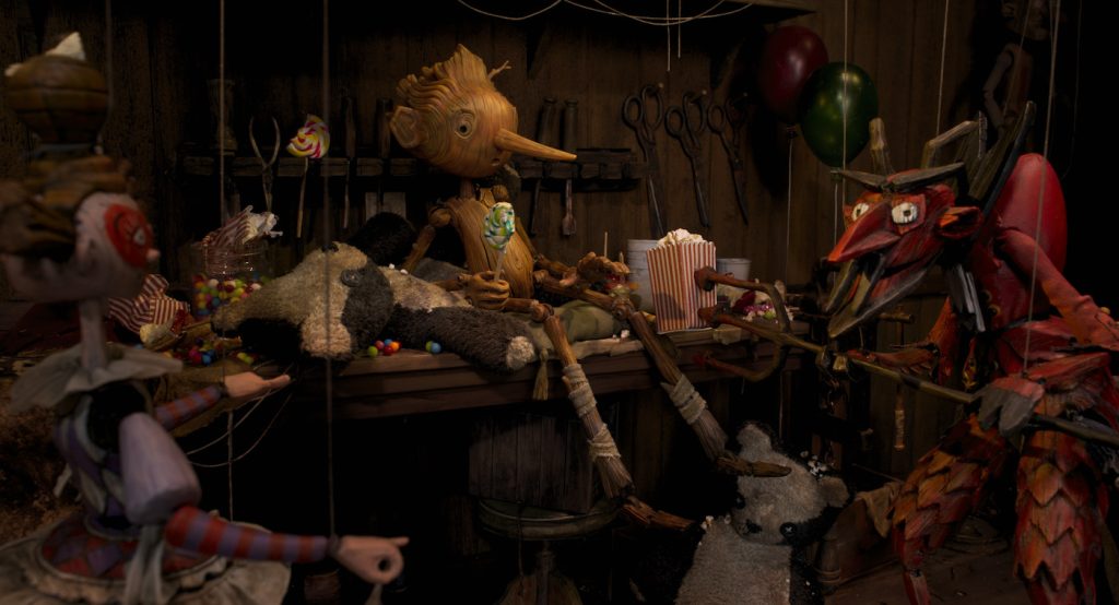 Guillermo del Toro's Pinocchio - (Pictured) Pinocchio (voiced by Gregory Mann). Cr: Netflix © 2022