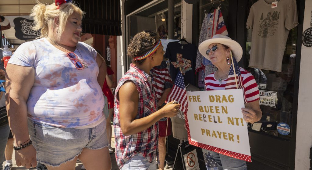 Season 3, episode 1 in Granbury, Texas. Shangela. Photograph by Greg Endries/HBO