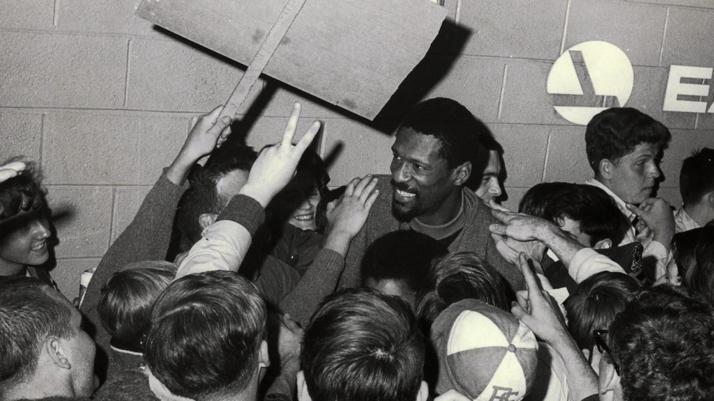 Bill Russell: Legend. Bill Russell in Bill Russell: Legend. Cr. Courtesy of Netflix © 2023