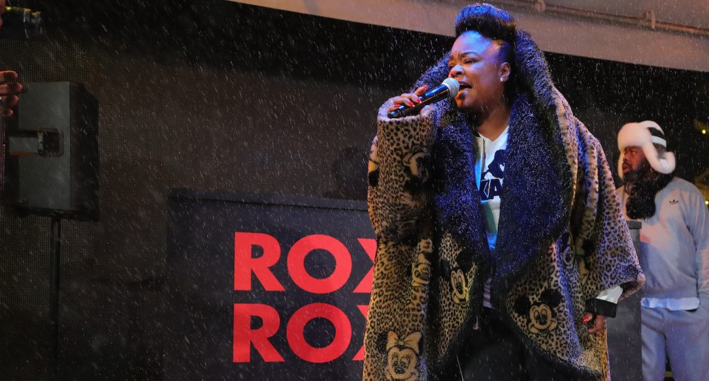 Roxanne Shanté attend the "Roxanne, Roxanne" party at the Acura Studio during Sundance Film Festival 2017 on January 22, 2017 in Park City, Utah.