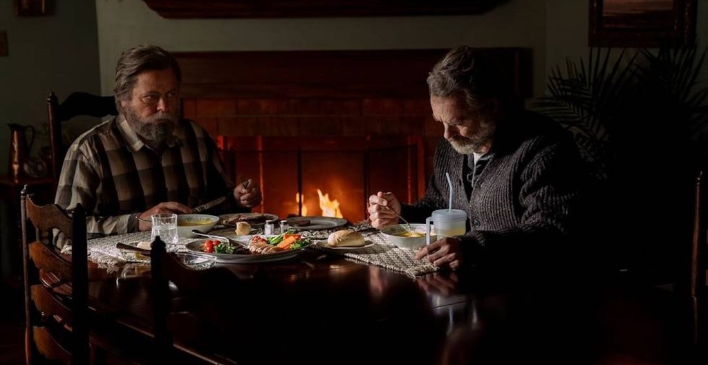 Nick Offerman, Murray Bartlett. Photograph by Liane Hentscher/HBO