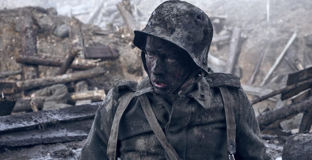 Felix Kammerer as Paul Bäumer in All Quiet on the Western Front, Courtesy of Netflix © 2023