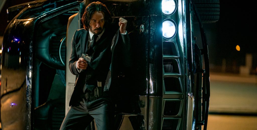 Keanu Reeves as John Wick in John Wick 4. Photo Credit: Murray Close