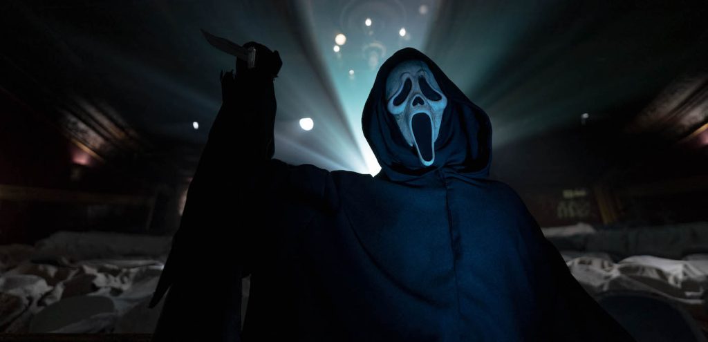 Ghostface in Paramount Pictures and Spyglass Media Group's "Scream VI."