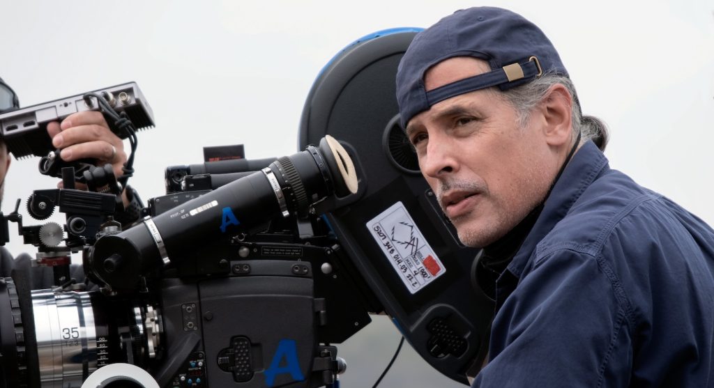 Cinematographer Rodrigo Prieto on the set of Killers of the Flower Moon Credit: Apple TV+