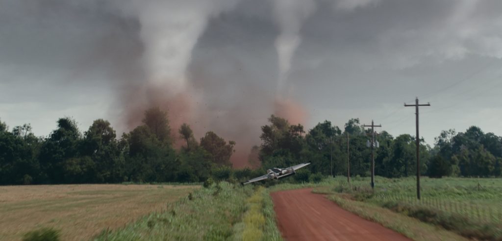 Twin Twisters, in Twisters directed by Lee Isaac Chung.