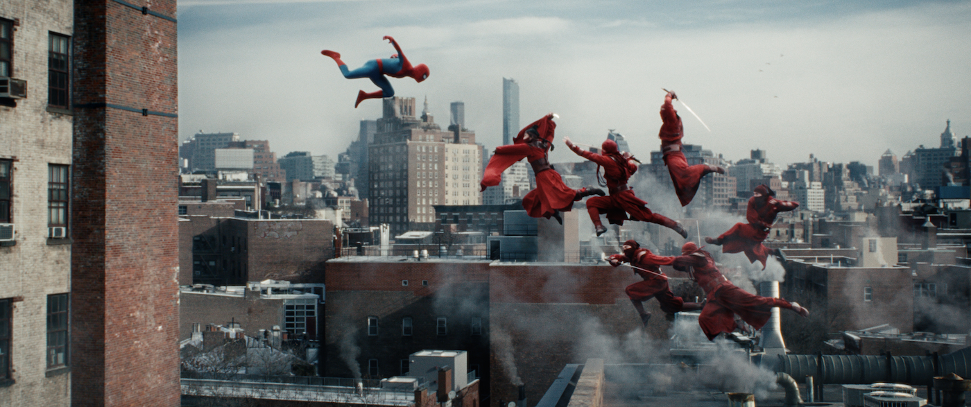 Photo: Motionpictures Peng Zhang on Crafting Practical Stunts for Spider-Man: Brand New Day